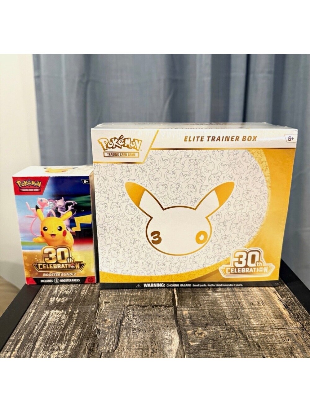 Pokémon TCG 30th Celebration ETB AND Booster Bundle. New & Sealed